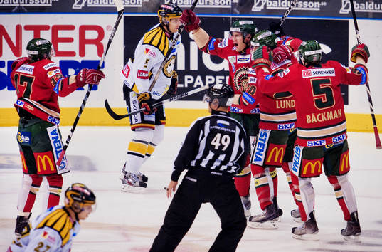 Magnus Kahnberg, Frölunda, jubel