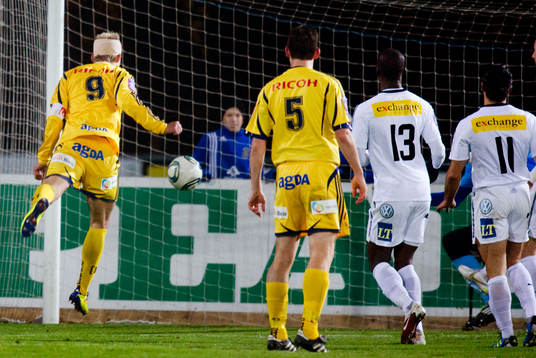 Sebastian Andersson, Ängelholm nickar in 1-1