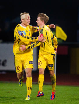 Sebastian Andersson, Johan Blomberg, Ängelholm jubel