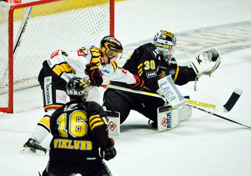 Joachim Rohdin, Brynäs och Viktor Fast, målvakt, AIK