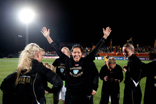 Fotboll, Svenska Cupen dam, final, Kopparbergs/Göteborg -