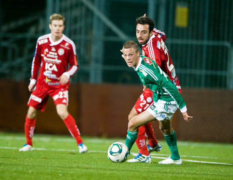 Daniel Sundgren, Väsby och Abdul Khalili, målvakt,