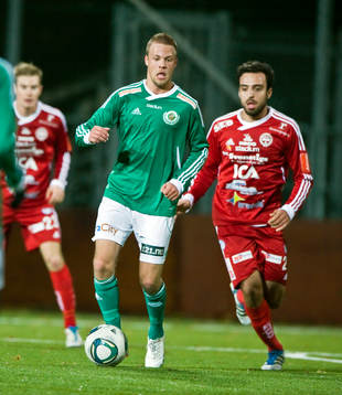Daniel Sundgren, Väsby och Abdul Khalili, målvakt,