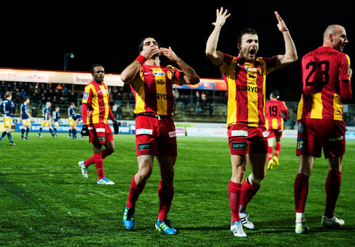 Abgar Barsom och Sharbel Touma, Syrianska, jubel