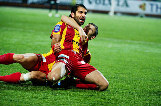 Abgar Barsom, Syrianska, jubel