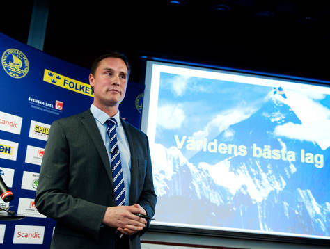 Roger Rönnberg, förbundskapten för juniorlandslaget, U20