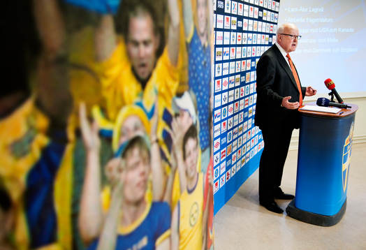 Lars-Åke Lagrell, ordförande, Svenska Fotbollförbundet,