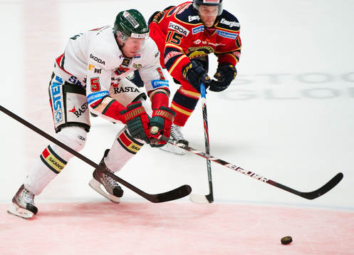 Christian Bäckman, Frölunda, och Mattias Carlsson,