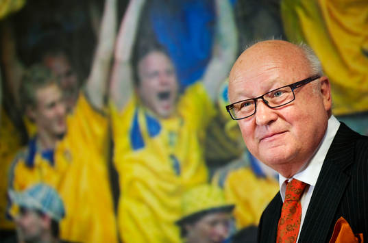 Lars-Åke Lagrell, ordförande, Svenska Fotbollförbundet,