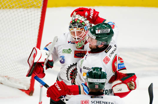 Fredrik Eriksson kramar om Frederik Andersen, målvakt,