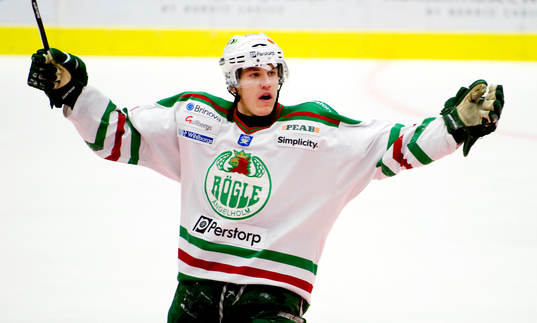 Jesper Jensen, Rögle gör mål från egen planhalva