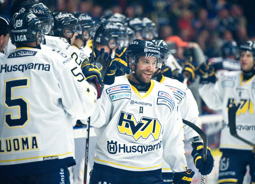 Johan Lidström, jubel, HV71