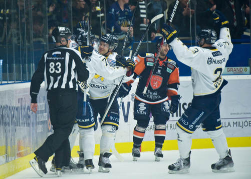 Oscar Sundh, jubel, HV71