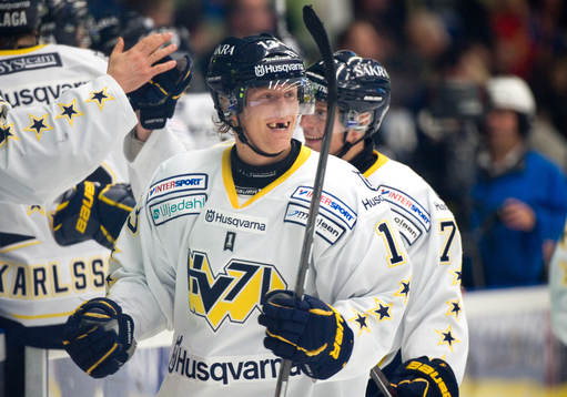 Oscar Sundh, jubel, HV71