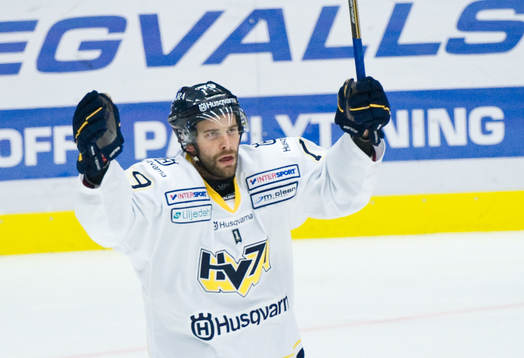 Johan Lindström, jubel, HV71