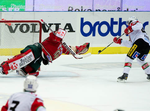 Frederik Andersen, målvakt Frölunda gör en