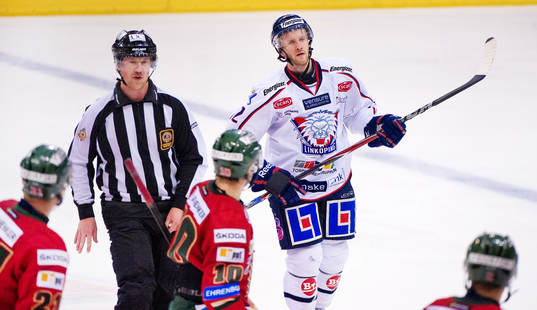Sebastian Karlsson, Linköping, matchstraff