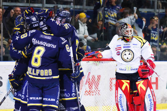 Jubel i HV71, och Niklas Svedberg, Brynäs, depp