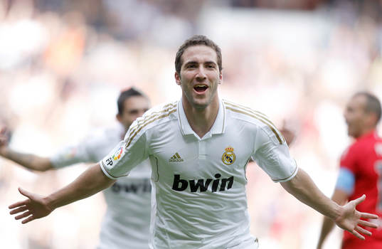Gonzalo Higuain, Madrid (Jubel)