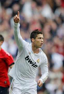 Christiano Ronaldo, Madrid (Jubel)