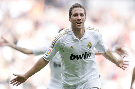 Gonzalo Higuain, Madrid (Jubel)