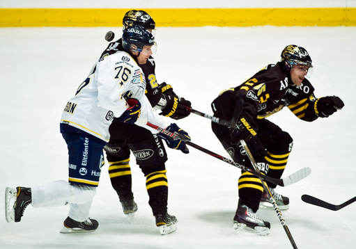 Johan Davidsson, HV71 och Oscar Steen, AIK