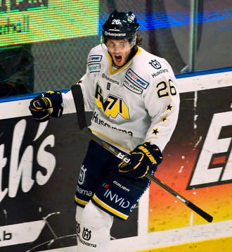 Kamil Piros, HV71, jubel