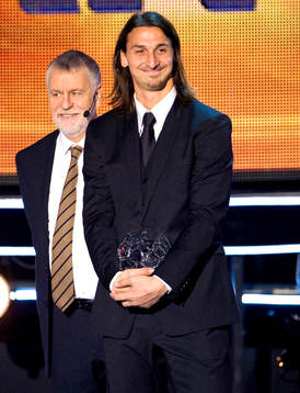 Zlatan Ibrahimovic, årets forward