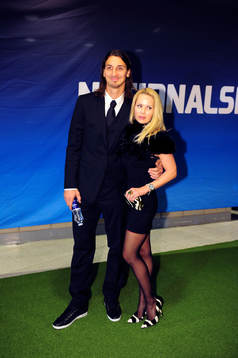 Zlatan Ibrahimovic och Helena Seger