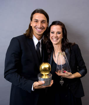 Zlatan Ibrahimovic, Guldbollen, Lotta Schelin, Diamantbollen