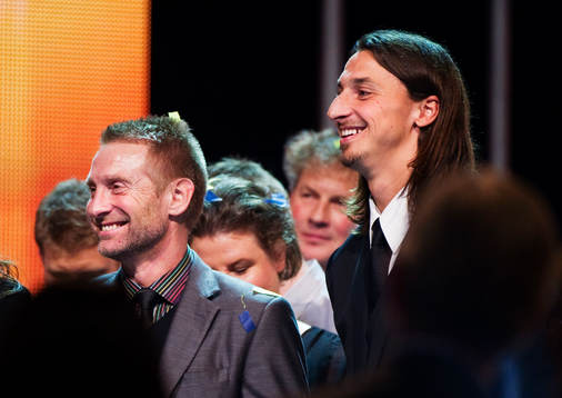 Thomas Dennerby, förbundskapten, dam och Zlatan Ibrahimovic