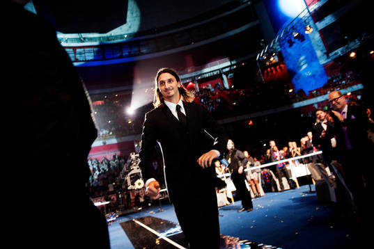 Vinnaren av Guldbollen 2011: Zlatan Ibrahimovic, AC Milan