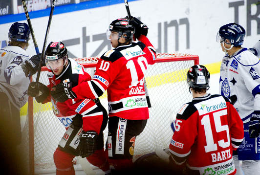 Ivan Ciernik, Robin Alvarez, Alexander Barta, Malmö jubel