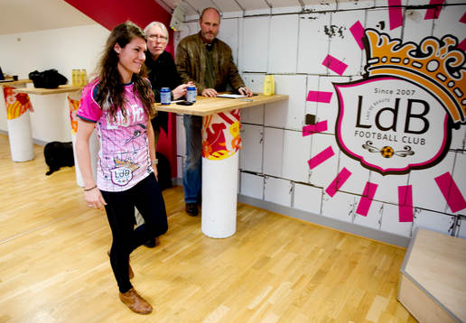Fotboll, dam, damallsvenskan, LDB Malmö presenterar