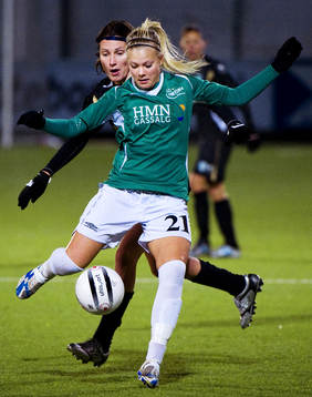 Fotboll, Dam, Champions League, Kopparberg Göteborg -