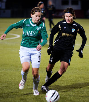 Fotboll, Dam, Champions League, Kopparberg Göteborg -