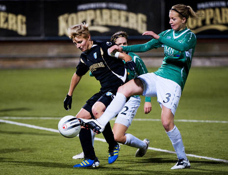 Fotboll, Dam, Champions League, Kopparberg Göteborg -