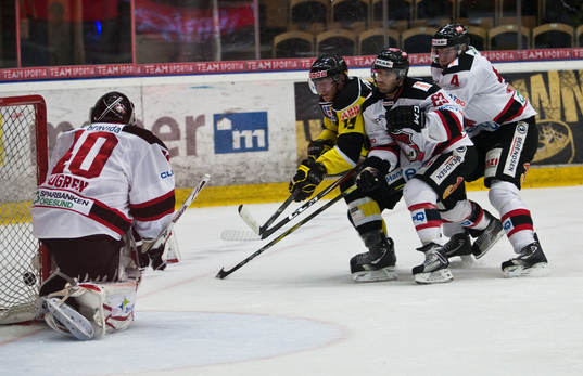 Justin Forest och Roger Olsson, Malmö och Andreas Lindh,