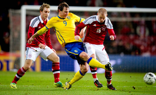 Kim Källström,  Sverige, Jakob Poulsen,  Danmark