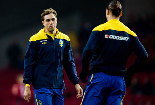Johan Elmander, Zlatan Ibrahimovic, Sverige