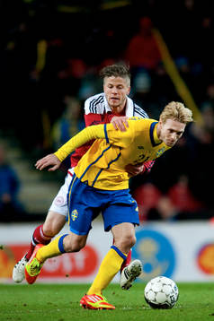 Lasse Schöne, Danmark, Christian Wilhelmsson, Sverige