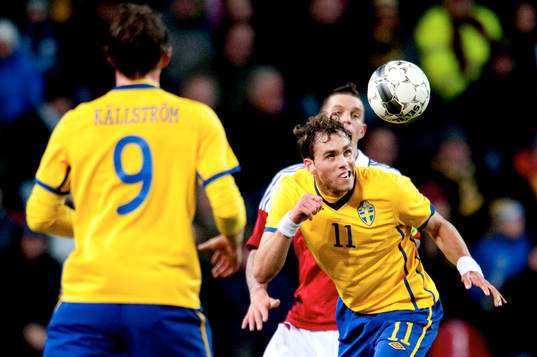 Johan Elmander, Sverige