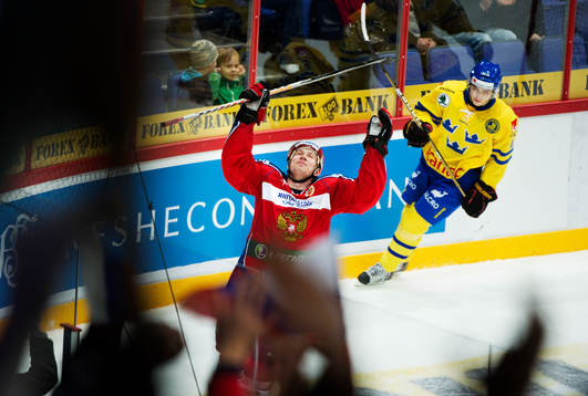 Aleksandr Perezhogin, Ryssland, jubel