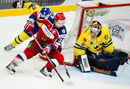 Ilya Zubov, Ryssland, oroar framför Gustaf Wesslau,