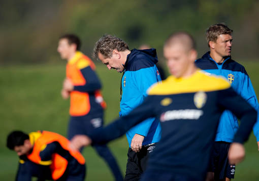 Erik Hamrén, Förbundskapten, Marcus Allbäck, players