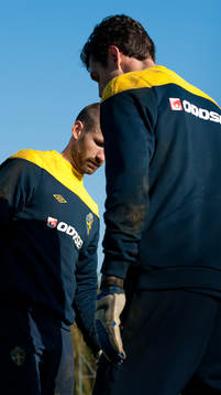 Johan Wiland, Andreas Isaksson, målvakter, målvakt