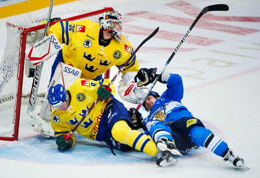 Christian Bäckman, Sverige, och Leo Komarov, Finland,