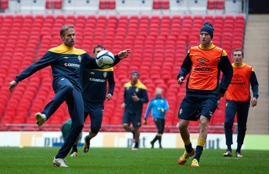 Olof Mellberg, Ola Toivonen, Alexander Gerndt