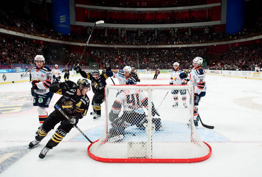 Daniel Rudslätt och Oscar Steen, AIK, jubel när Gustaf