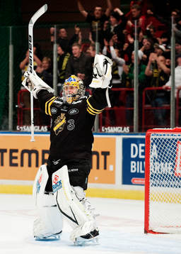 Markus Svensson, målvakt, AIK, jubel